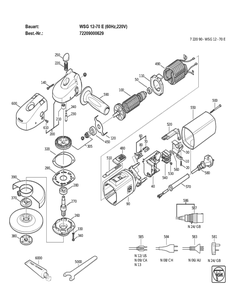 Part Location Diagram of 30762228997 Fein Speed Setting Switch