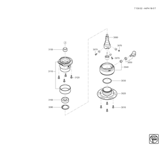  Diagram and Parts List for AKFH18-5T 71380209940 Fein Beveler