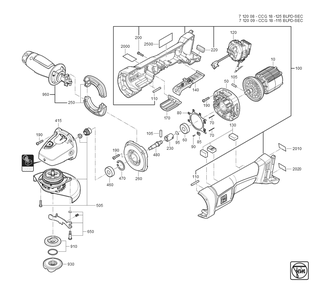 Part Location Diagram of 30240410000 Fein Block