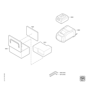 Diagram 3 Diagram and Parts List for 71300600940  Fein Nibbler & Shears