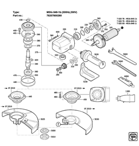 Part Location Diagram of 32408227008 Fein Disc