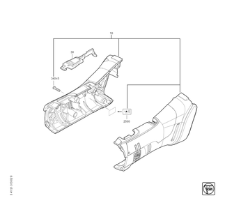  Diagram and Parts List for ABLK1816EAS 71321100940 Fein Nibbler & Shears