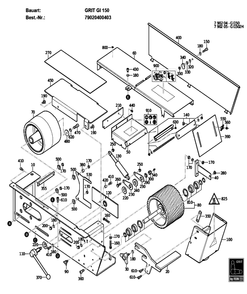 Figure 0 Diagram and Parts List for 79020400403  Fein Grinder