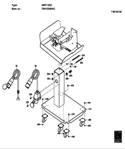 Part Location Diagram of 39000000193 Fein Screw M6 x 12