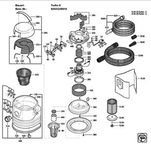 Part Location Diagram of 31322771009 Fein Flex Hose Adapter