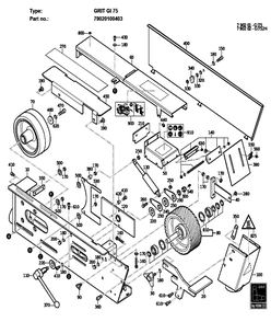 Figure 0 Diagram and Parts List for 79020100403  Fein Grinder