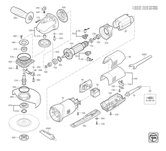 Part Location Diagram of 32427174010 Fein Cover