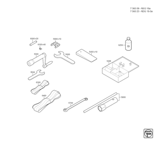  Diagram and Parts List for RDG,18-3A 75602300009 Fein Mill
