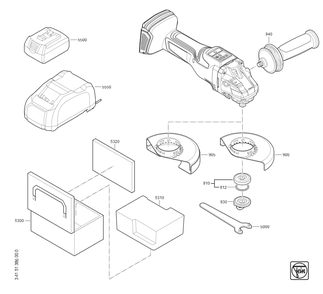 Part Location Diagram of 31324000441 Fein Safety hood