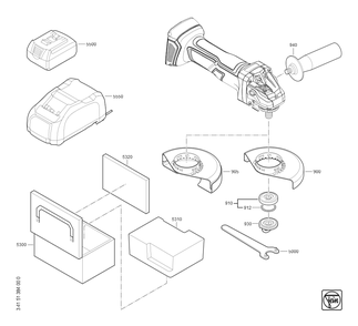 Part Location Diagram of 31324000110 Fein Handle