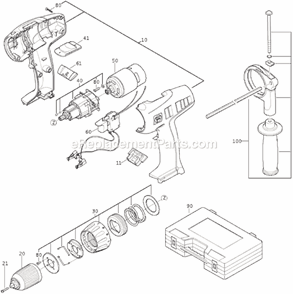 Part Location Diagram of 43075000004 Fein Screw