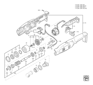 Part Location Diagram of 30104152000 Fein Tool Holder