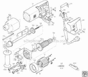 Part Location Diagram of 32119032002 Fein Handle