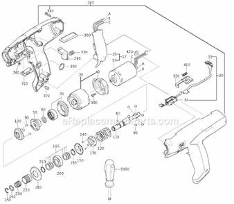 Part Location Diagram of 30901357005 Fein Pressure Spring