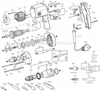 Part Location Diagram of 30232038001 Fein Clamping Hook