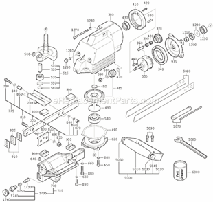Part Location Diagram of 43033015052 Fein Fillister Head Screw