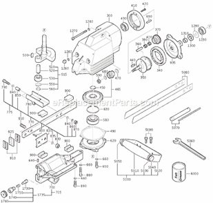 Page A Diagram and Parts List for ASTXE649-1 72342313110 Fein Jig Saw