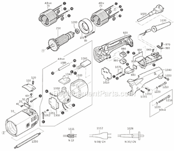 Part Location Diagram of 30722186010 Fein Capacitor