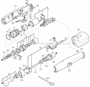 Part Location Diagram of 42446015000 Fein Washer