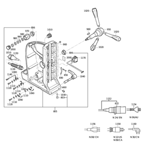 Part Location Diagram of 33717040000 Fein Shaft