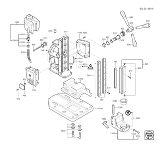Part Location Diagram of 32429142000 Fein Cover