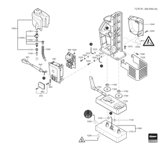Part Location Diagram of 32432079010 Fein Intermediate Gear Box
