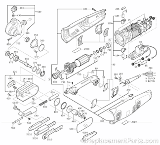 Part Location Diagram of 69908195006 Fein Power Cord