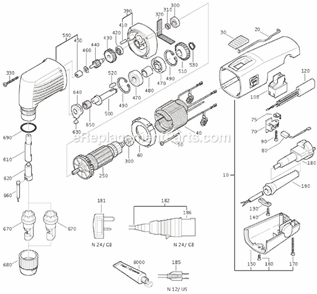 Part Location Diagram of 31428114008 Fein Air Conducting Ring