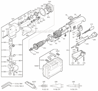 Part Location Diagram of 31308079005 Fein Sleeve