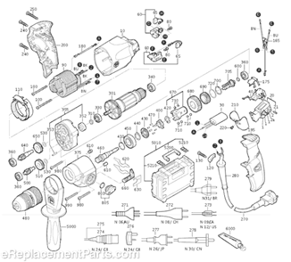 Part Location Diagram of 40612125002 Fein O-Ring Seal