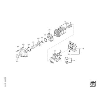 Part Location Diagram of 30901421000 Fein Spring