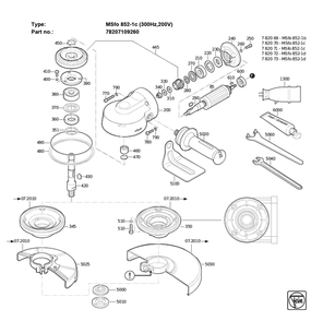 Part Location Diagram of 33406089007 Fein Shaft