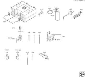  Diagram and Parts List for KBM32Q 72702700119 Fein Mortiser