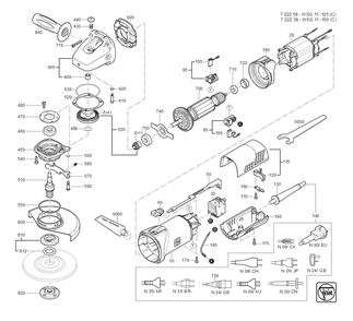 Part Location Diagram of 30719855010 Fein Cable