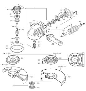 Part Location Diagram of 39000000541 Fein Sheet Metal Screw