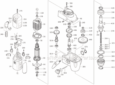 Part Location Diagram of 32805189001 Fein Switch Button