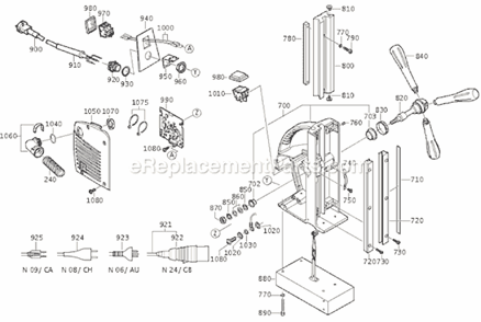 Part Location Diagram of 30719614010 Fein Connection Cable