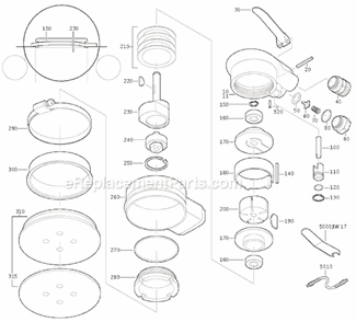 Part Location Diagram of 63806090023 Fein Backing Pad