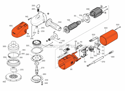 Part Location Diagram of 62910022002 Fein Two-pin Peg Spanner