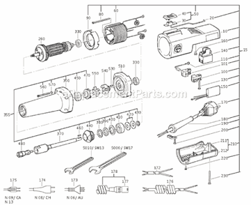 Part Location Diagram of 32408020008 Fein Disc