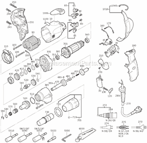 Part Location Diagram of 60510215003 Fein Tool Holder