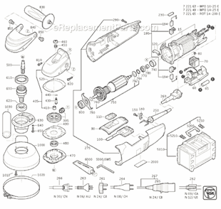 Part Location Diagram of 31420124000 Fein Protecting Cap