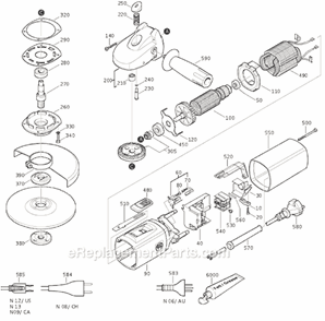 Part Location Diagram of 34100993067 Fein Operat.Instruction
