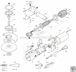 Part Location Diagram of 34100993067 Fein Operat.Instruction