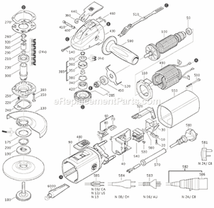 Part Location Diagram of 32414111002 Fein Pressure Plate