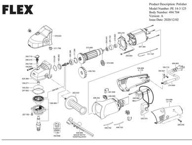 Part Location Diagram of 334898 Flex Housing Set