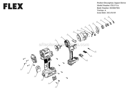 Part Location Diagram of 5650750001 Flex Washer