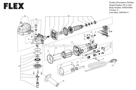 Part Location Diagram of 5620454001 Skil Tapping Screw