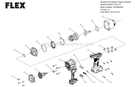 Part Location Diagram of 5620453003 Skil Tapping Screw
