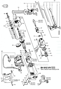 Part Location Diagram of 206245 Flex Screw